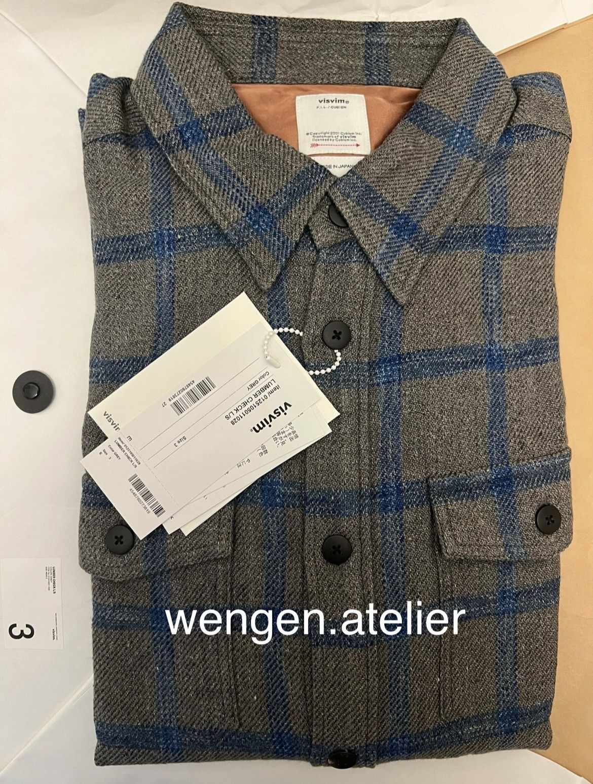 Visvim LUMBER CHECK L/S Size US L / EU 52-54 / 3 - 4 Thumbnail