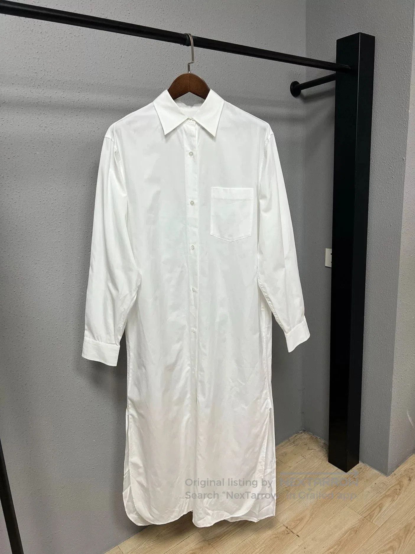 Dries Van Noten Dries van Noten White Shirt Dress. Size S / US 4 / IT 40 - 1 Thumbnail