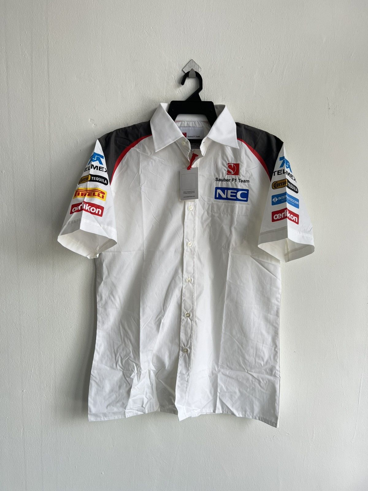 Formula 1 NWT Official Team Sauber Petronas F-1 Racing Crew Pit Shirt ...