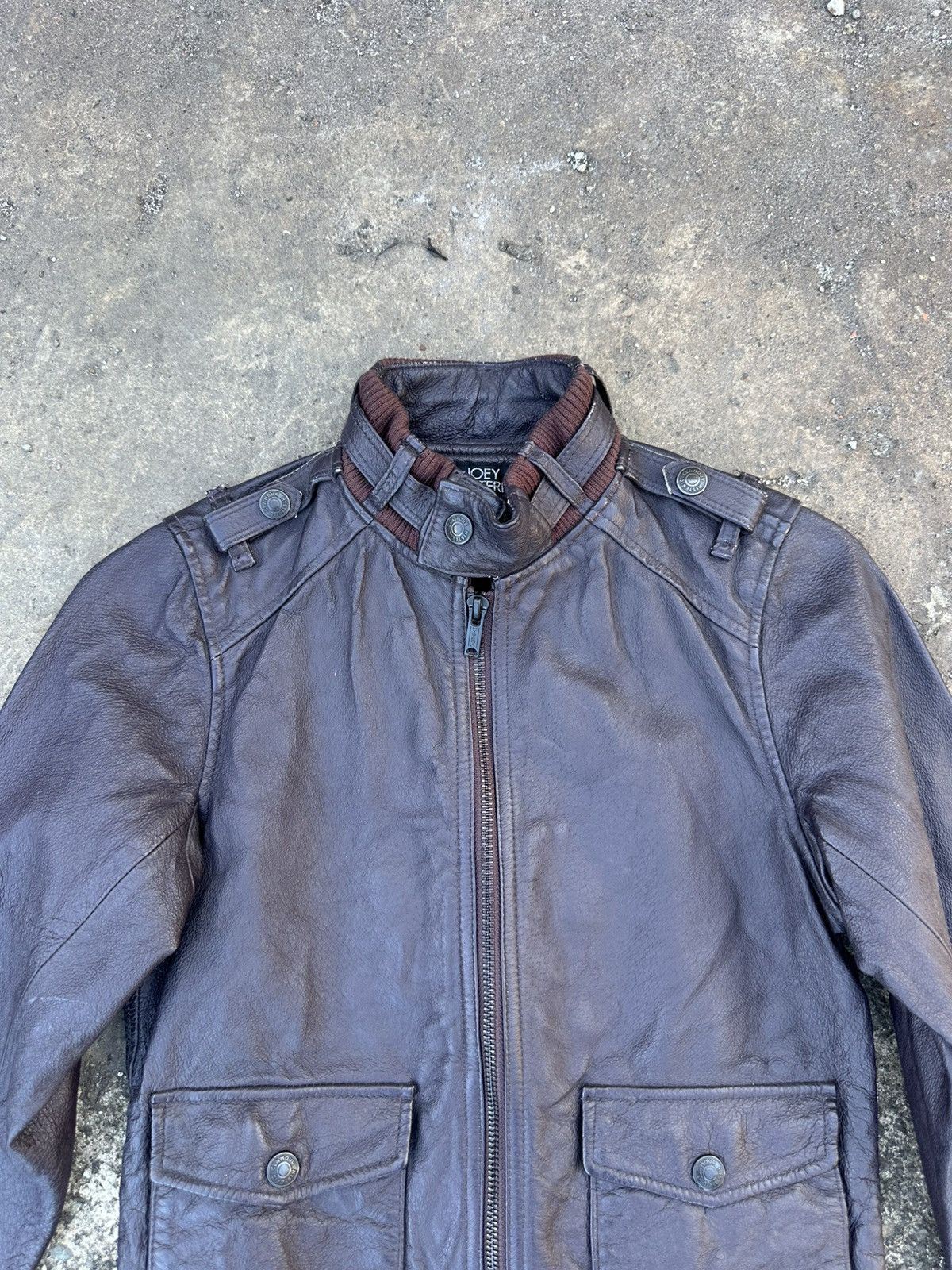 Hysteric Glamour Hysteric Glamour - Leather Flight/Bomber Jacket Size US L / EU 52-54 / 3 - 3 Thumbnail