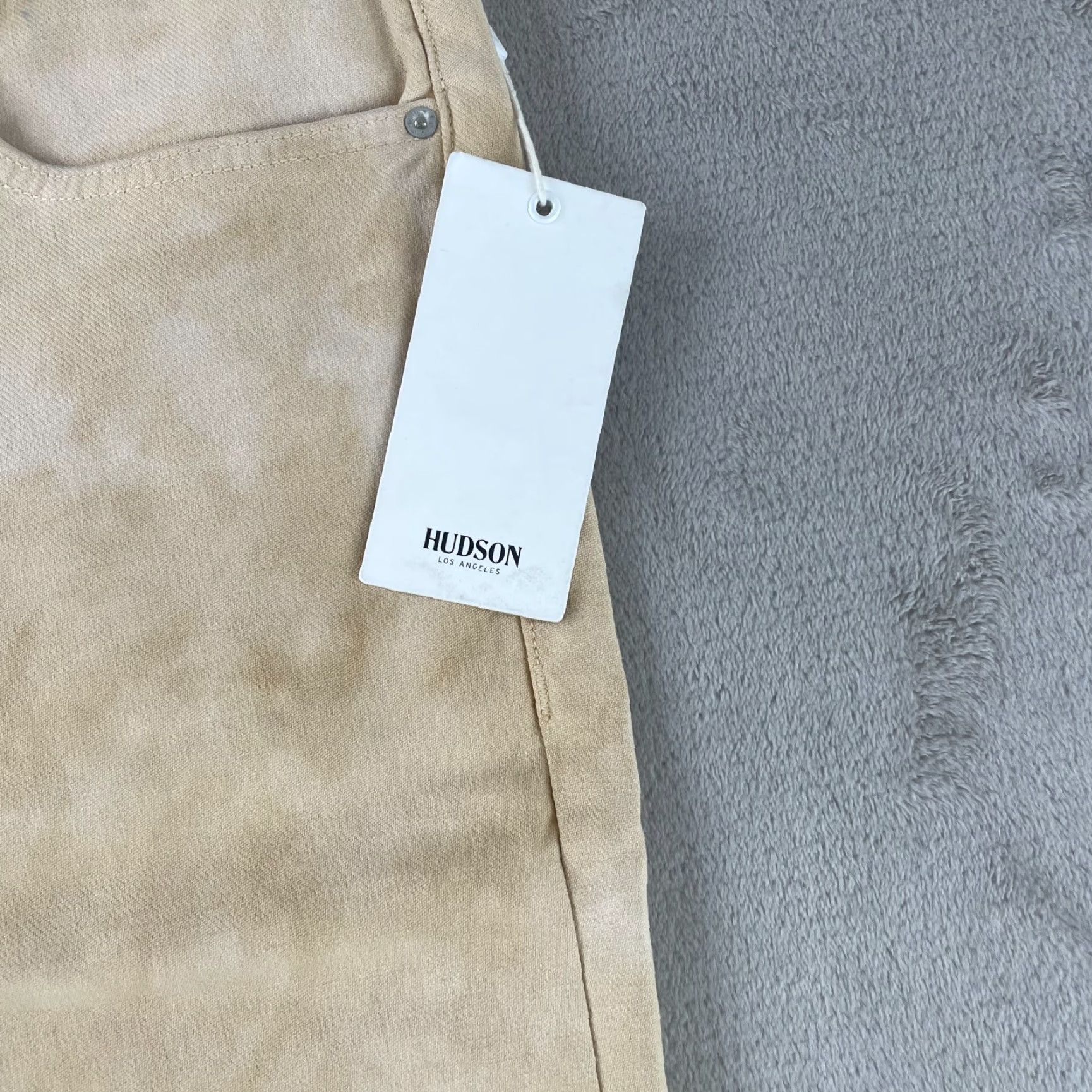 Hudson HUDSON Jeans Men 34x32 Sand Fatigue Zack Skinny Premium NWT Jeans Mens Slim 34 32 Beige Denim 5-Pocket Style Skinny 90s? Size US 34 / EU 50 - 7 Thumbnail