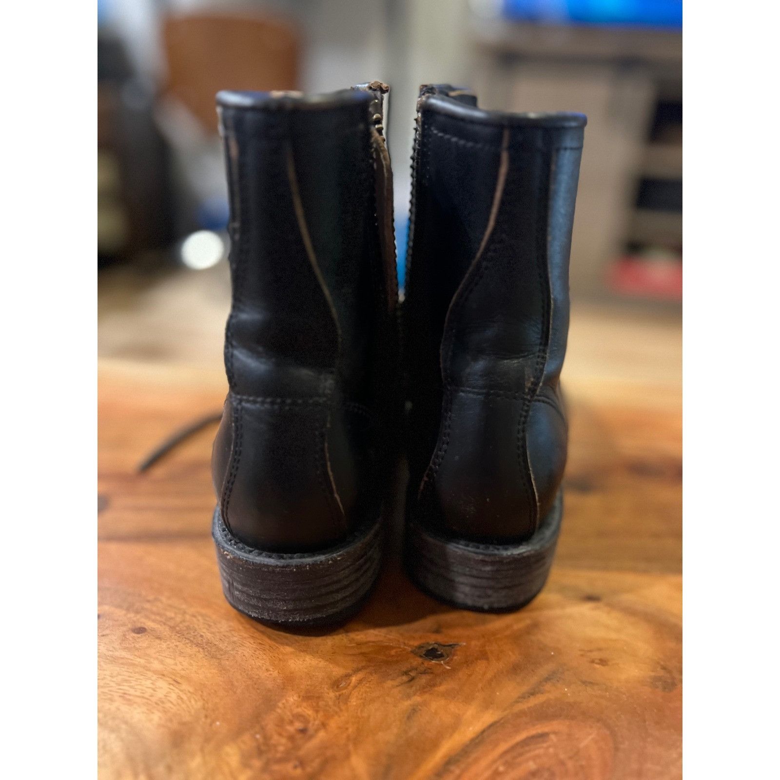 FREEBIRD Freebird Manchester Ankle Boots Size 6 Lace Up Moto Combat S Size US 6 / IT 36 - 5 Thumbnail