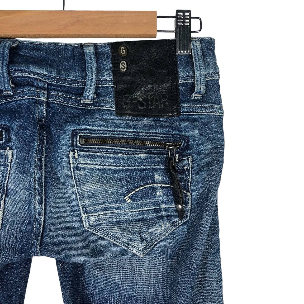 G-Star Vintage G-Star Raw 3301 Ladies Jean Skinny Tender Size 24" / US 00 / IT 34 - 10 Thumbnail