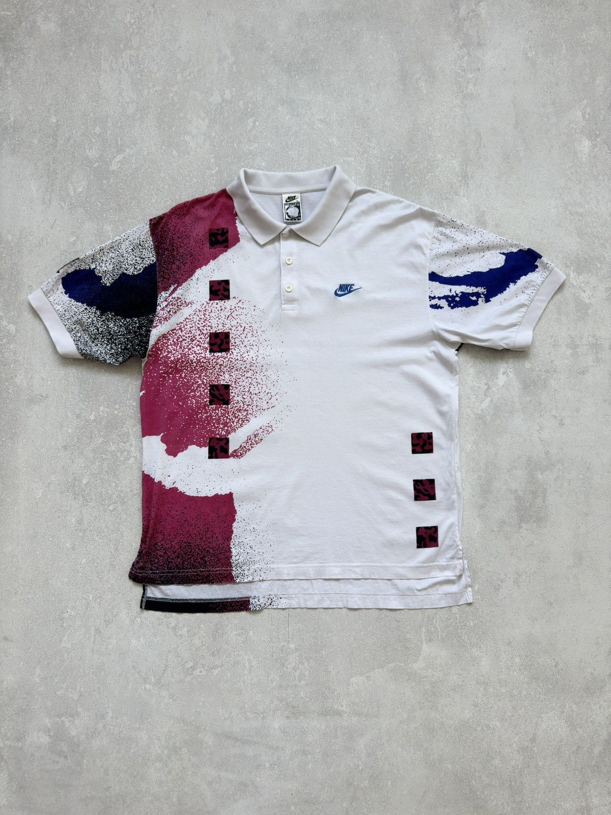 Nike Vintage 90' Nike Challenge Court Shirt Andre Agassi Tennis Size US L / EU 52-54 / 3 - 1 Thumbnail