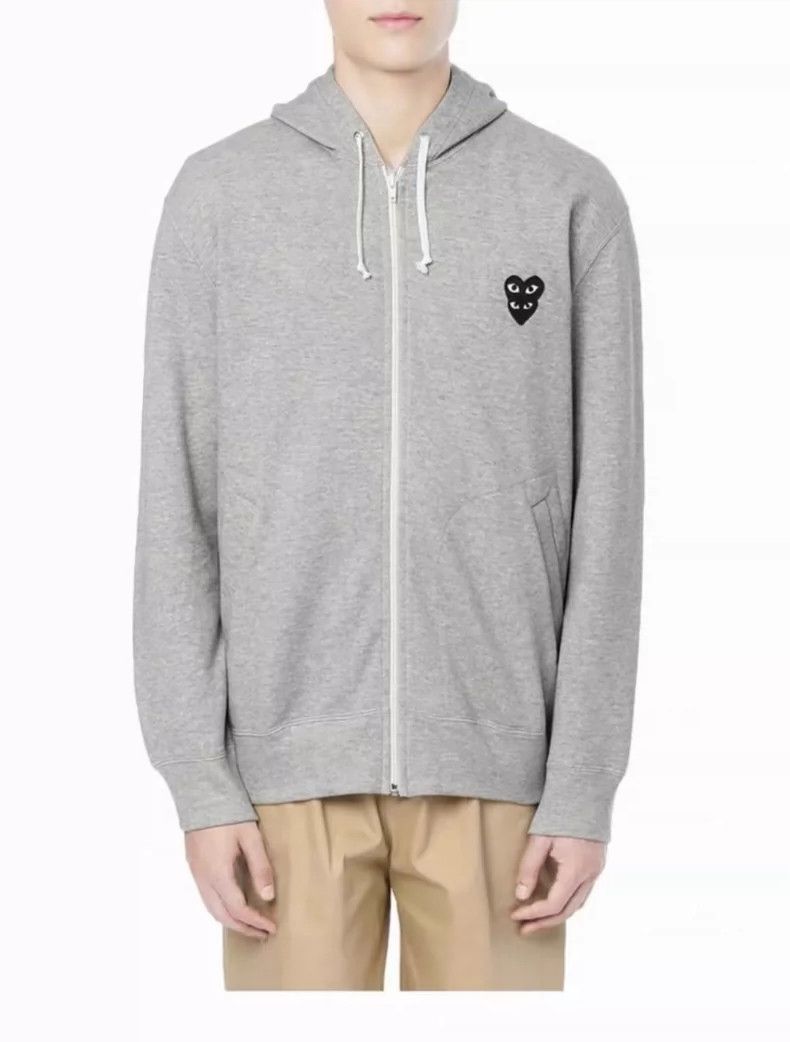 Comme des Garcons Comme Des Garcons Double Black Heart Sweater Size US XXL / EU 58 / 5 - 5 Thumbnail