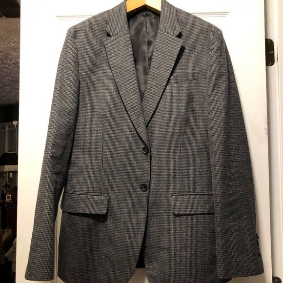 Calvin Klein Calvin Klein men's cotton sport coat jacket blazer size: L Size US L / EU 52-54 / 3 - 1 Thumbnail