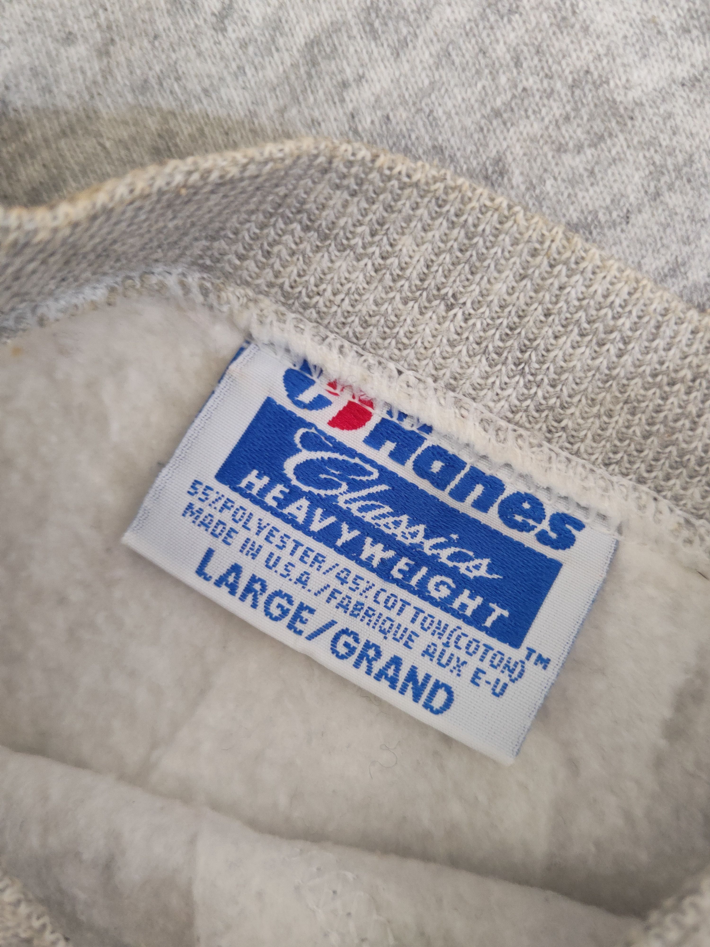 Hanes Vintage Motorsports by Hanes Gray Sweatshirts Size US L / EU 52-54 / 3 - 11 Thumbnail