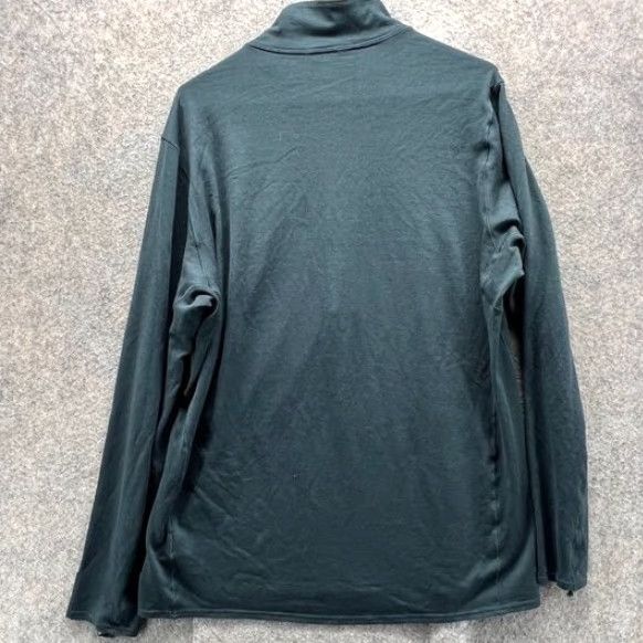 Patagonia Patagonia Sweatshirt Pullover XL Black 1/2 Zip Mock Neck Merino Base Layer Knit Regular Mens Vintage No Size US XL / EU 56 / 4 - 5 Thumbnail