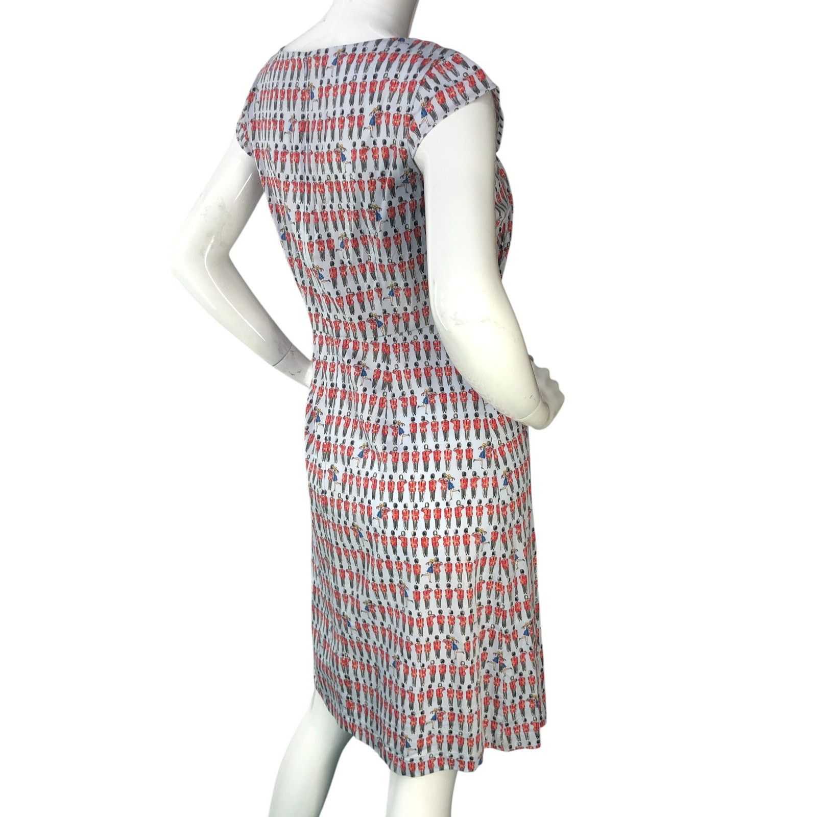 Savile Row The Savile Row Company Sz 2 Dress Royal Guard Novelty Print Size XS / US 0-2 / IT 36-38 - 8 Thumbnail