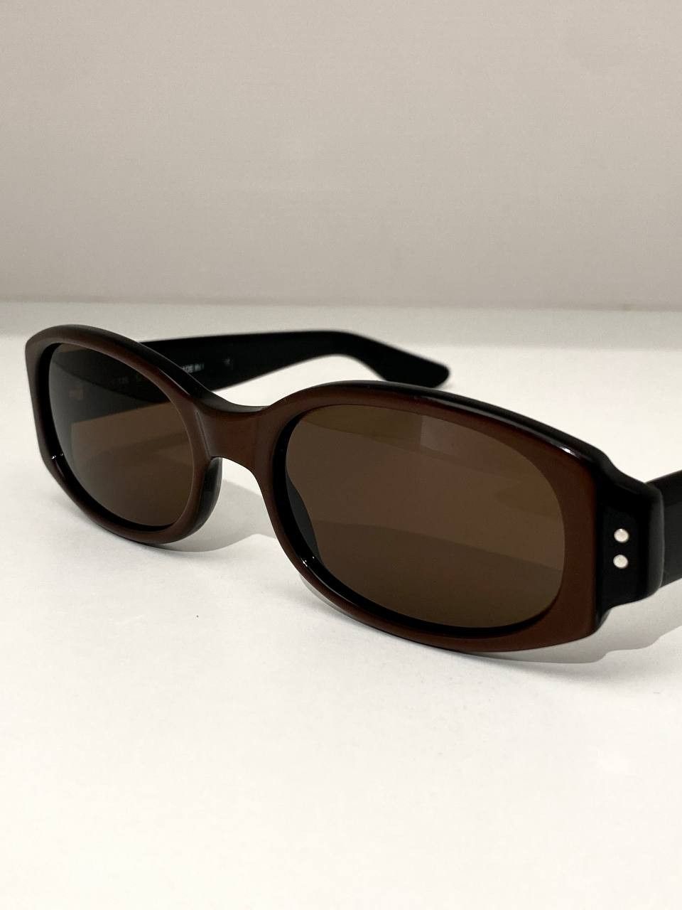 Gucci Gucci x Tom Ford GG Logo Retro Oval Black Sunglasses Vintage Size ONE SIZE - 9 Thumbnail
