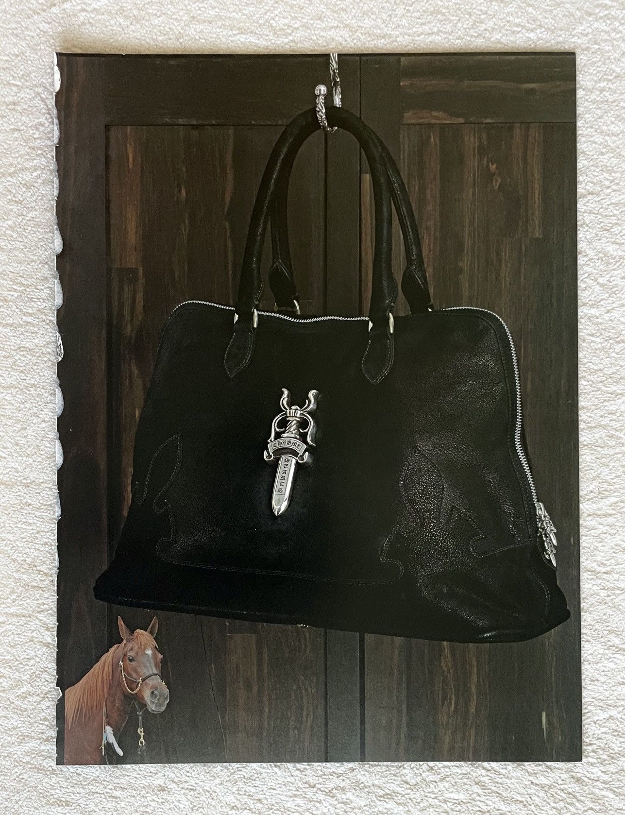 Chrome Hearts Chrome Hearts handbag 8x11 magazine cutout Poster Size ONE SIZE - 1 Thumbnail