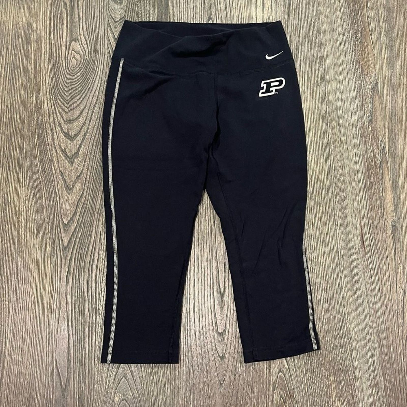 Nike Nike Dri-Fit Womens Pants High Rise Purdue Boilermakers Sz M Size 27" / US 4 / IT 40 - 1 Thumbnail