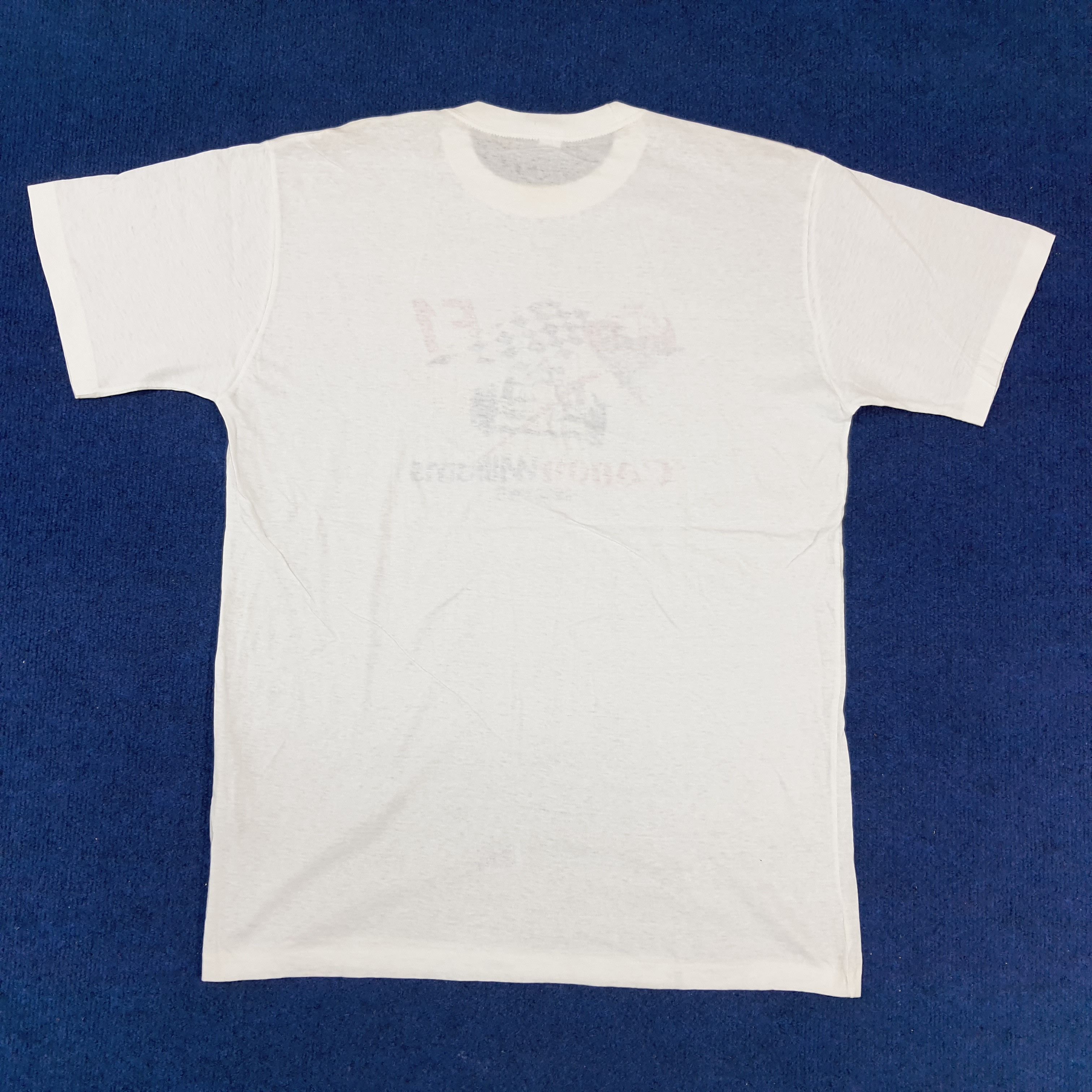 Canon × Vintage Vintage Canon William F1 Racing Motor Sports Tshirt Size US L / EU 52-54 / 3 - 3 Thumbnail