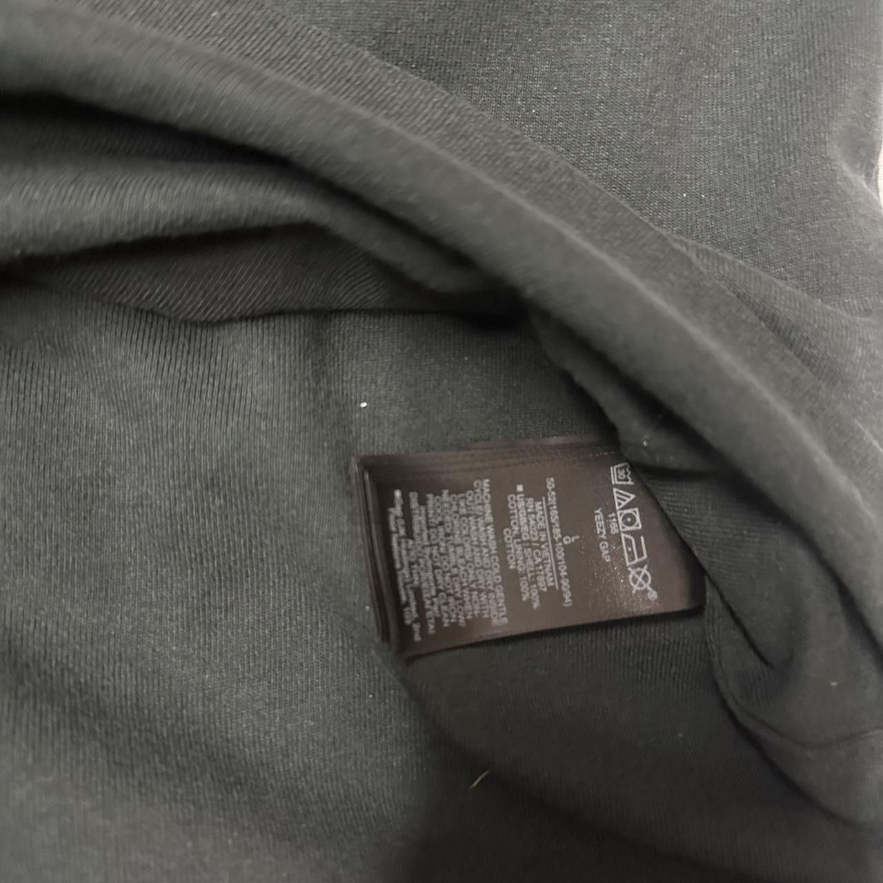 Balenciaga × Gap × Kanye West Dove 3/4 Tee Black Medium Size US L / EU 52-54 / 3 - 4 Thumbnail