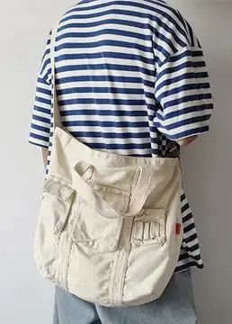 Japanese Brand Fashion utility canvas messenger grunge bag vintage Size ONE SIZE - 1 Thumbnail