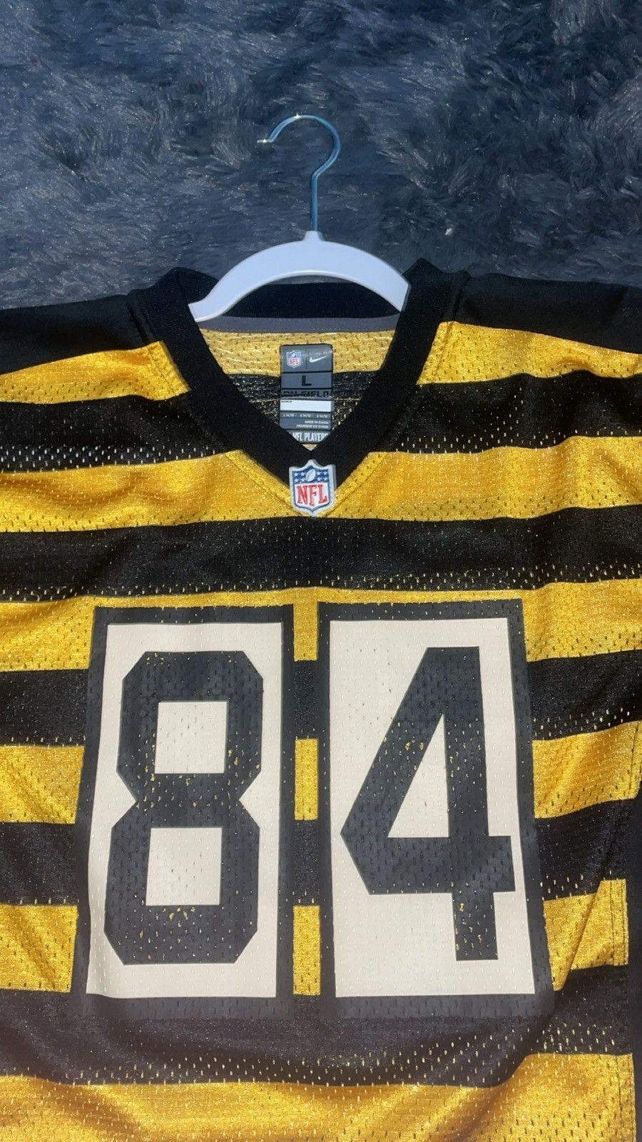 Vintage Pittsburgh Steelers Nike AB Limited Throwback Jersey Size US L / EU 52-54 / 3 - 4 Thumbnail