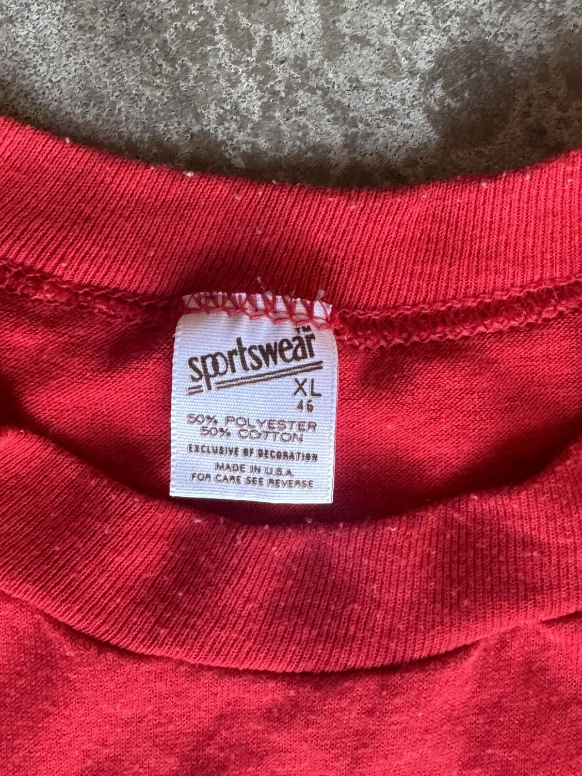 Salem Sportswear Mom Vintage 90s Best Lover on Earth Single Stitch Red Tee Size US XL / EU 56 / 4 - 2 Thumbnail