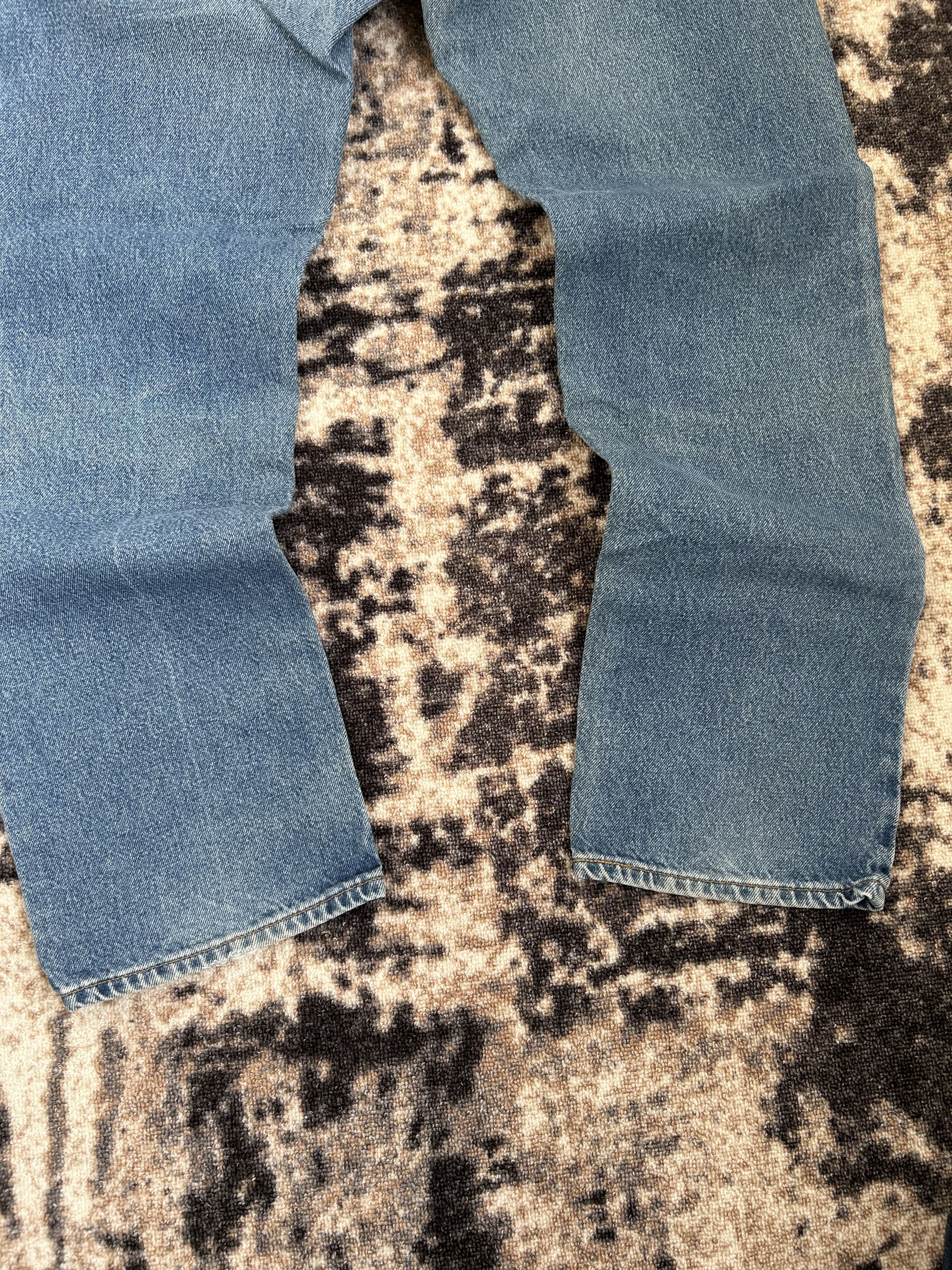 Levi's Vintage Levis 505 Denim Jeans Size W36 L32 Size US 36 / EU 52 - 3 Thumbnail