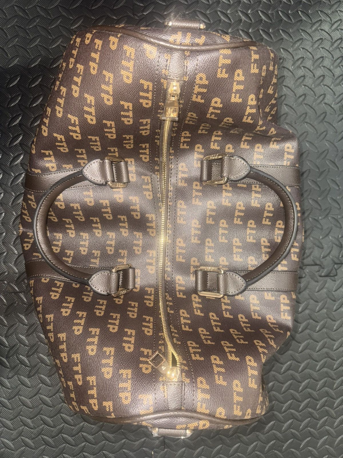 Fuck The Population FTP REPETE DUFFLE BAG BROWN Size ONE SIZE - 2 Thumbnail