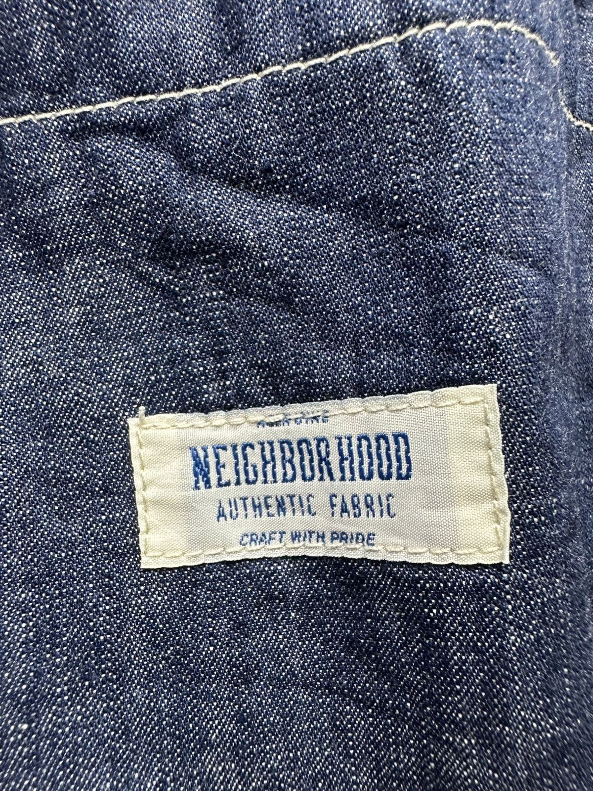 Neighborhood Neighborhood Denim Tactical Vest Size US S / EU 44-46 / 1 - 5 Thumbnail