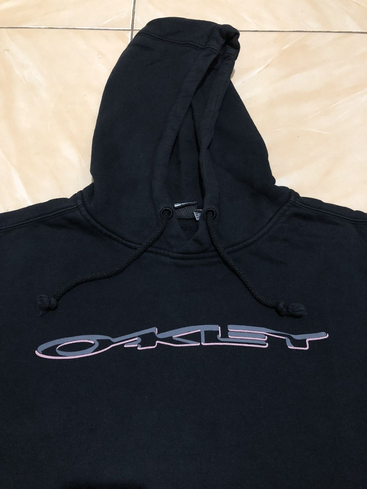 Oakley × Vintage Vintage Oakley Hoodie Logo Y2K Size US L / EU 52-54 / 3 - 2 Thumbnail