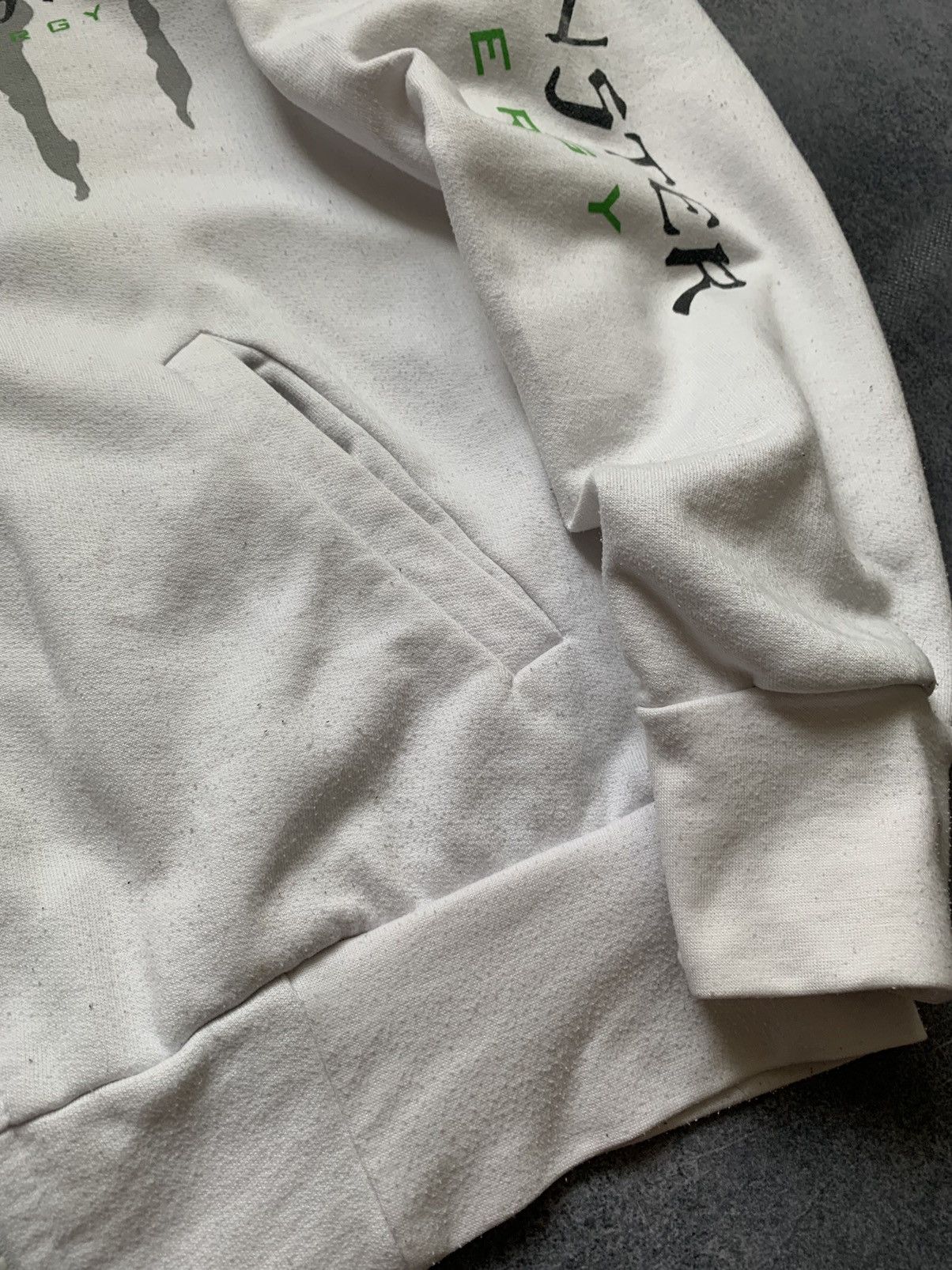 Affliction × Vintage Vintage Y2k Monster Energy Racing Sweatshirt Zip Up Size US L / EU 52-54 / 3 - 5 Thumbnail