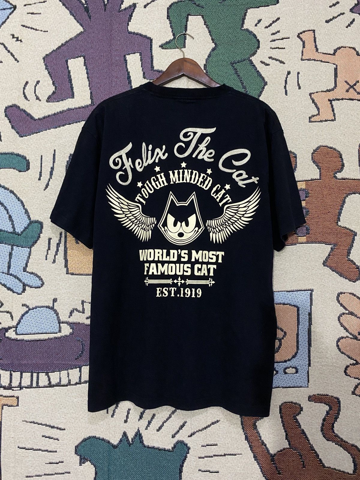 Felix × Japanese Brand Felix The Cat Vintage Tees Size US L / EU 52-54 / 3 - 4 Thumbnail