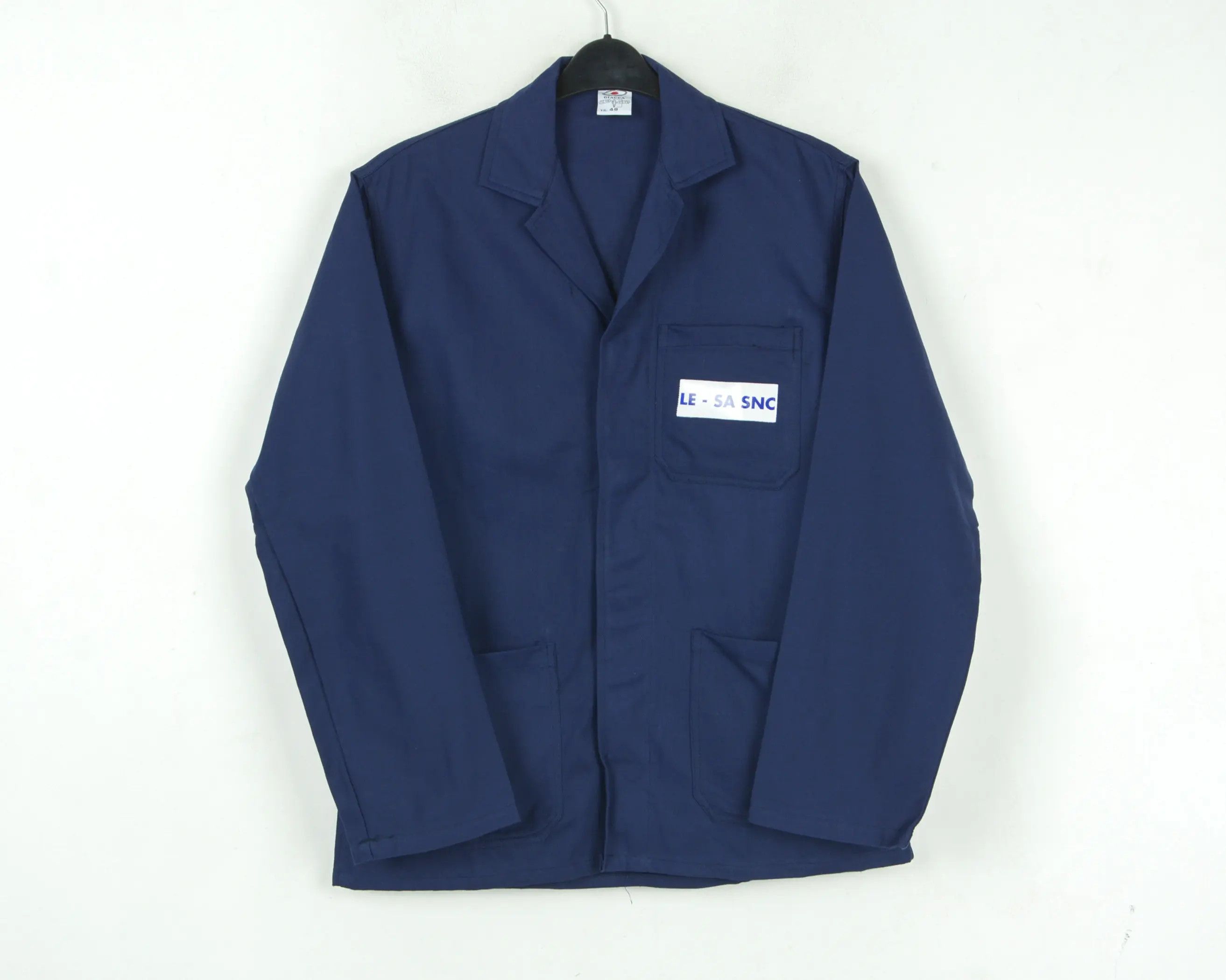 Japanese Brand GIACCA Sanfor M Work Jacket Coat French US 40 Utility Size US M / EU 48-50 / 2 - 2 Thumbnail
