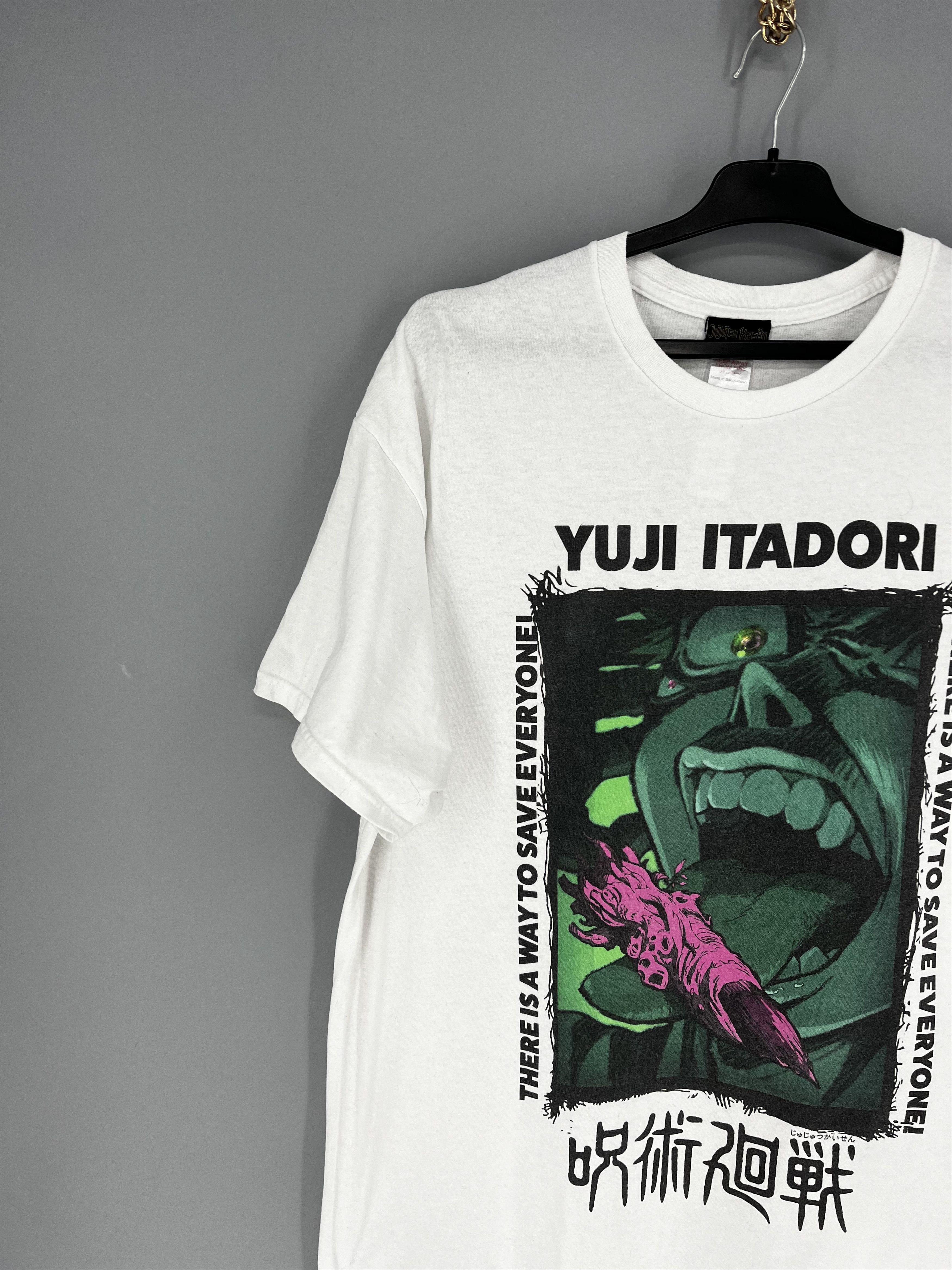 Japanese Brand Jujutsu Kaisen Yuji Itadori anima Japanese tee Size US M / EU 48-50 / 2 - 4 Thumbnail
