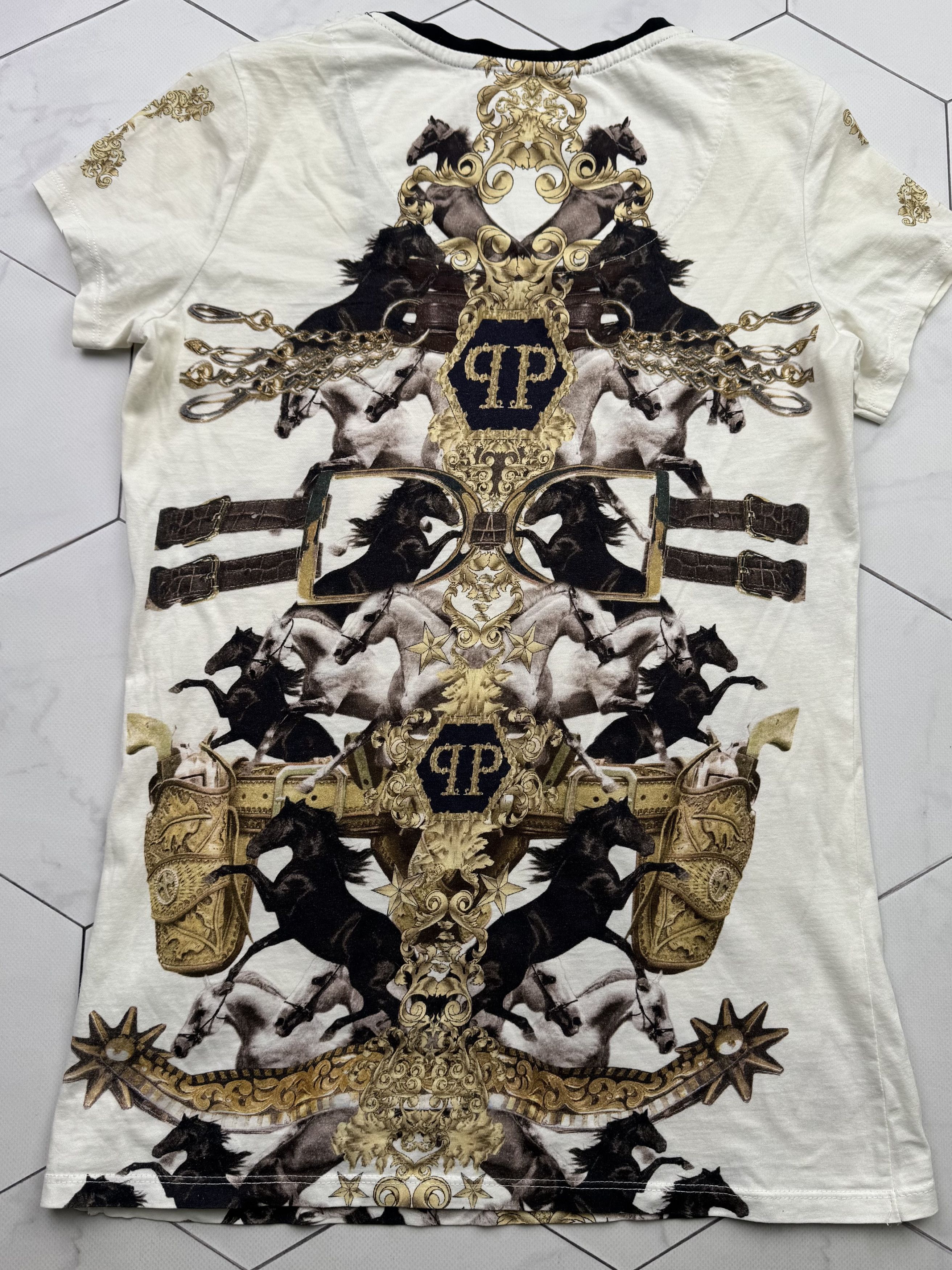Philipp Plein Philipp Plein T-Shirt (B58) Size M / US 6-8 / IT 42-44 - 9 Thumbnail