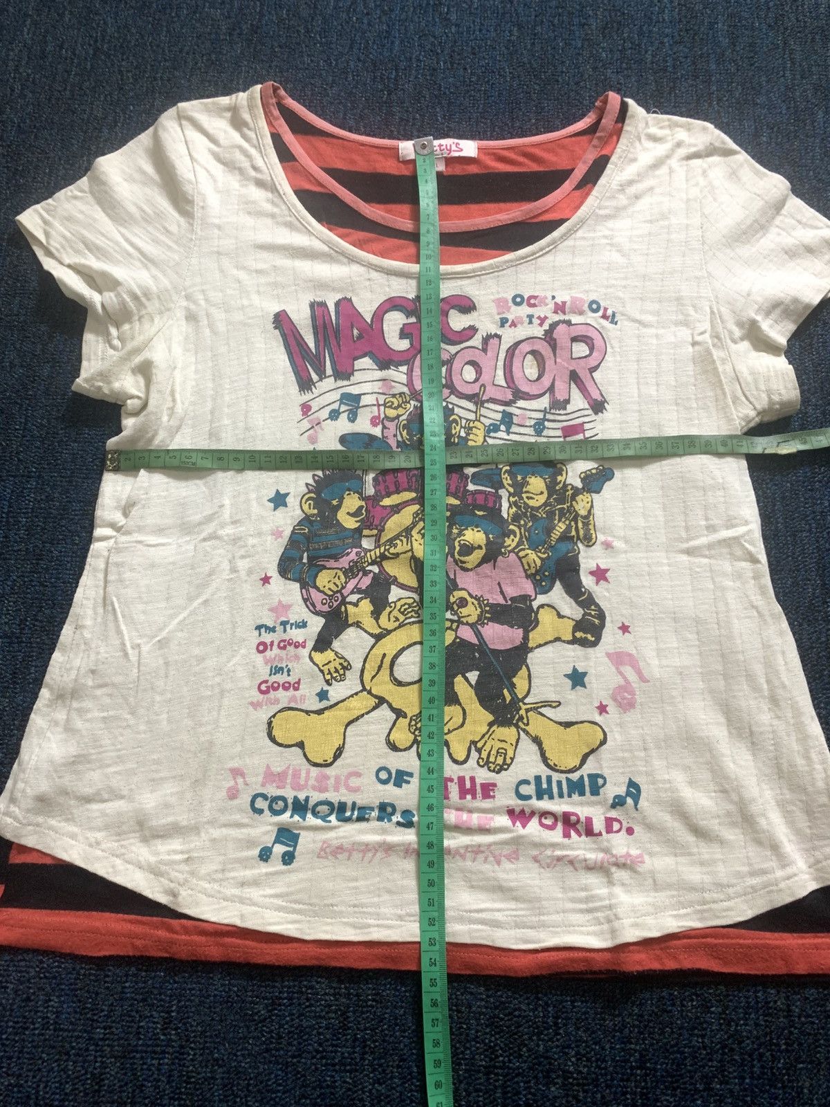 Japanese Brand Magic Colour Bettys Doublelayer shirt Size S / US 4 / IT 40 - 10 Thumbnail