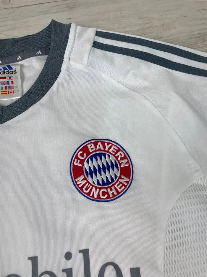 Adidas Adidas Bayern Munich 2002 2004 Ballack #13 Away Shirt Size US XL / EU 56 / 4 - 23 Thumbnail