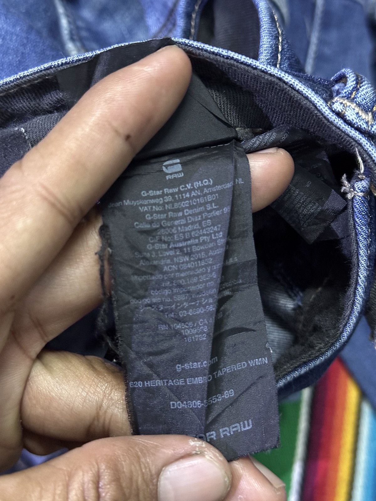 G-Star 💥 Gstar Raw 💥Original Denim 💥 Size US 30 / EU 46 - 15 Thumbnail