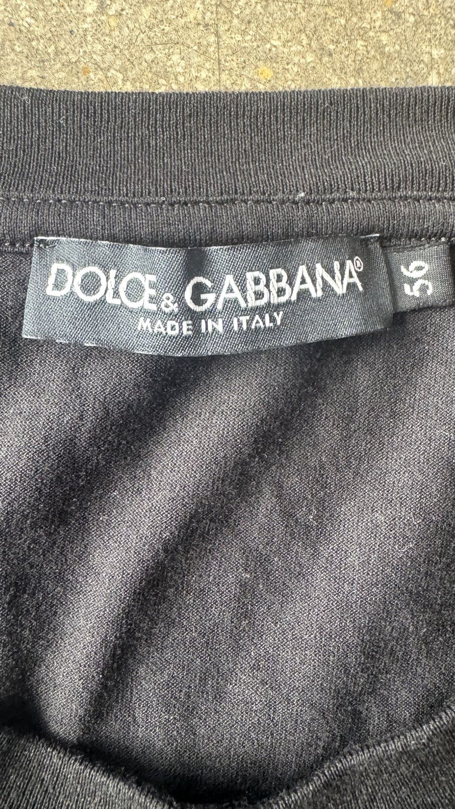 Dolce & Gabbana Cotton T-shirt with DG embroidery Size US XL / EU 56 / 4 - 4 Thumbnail