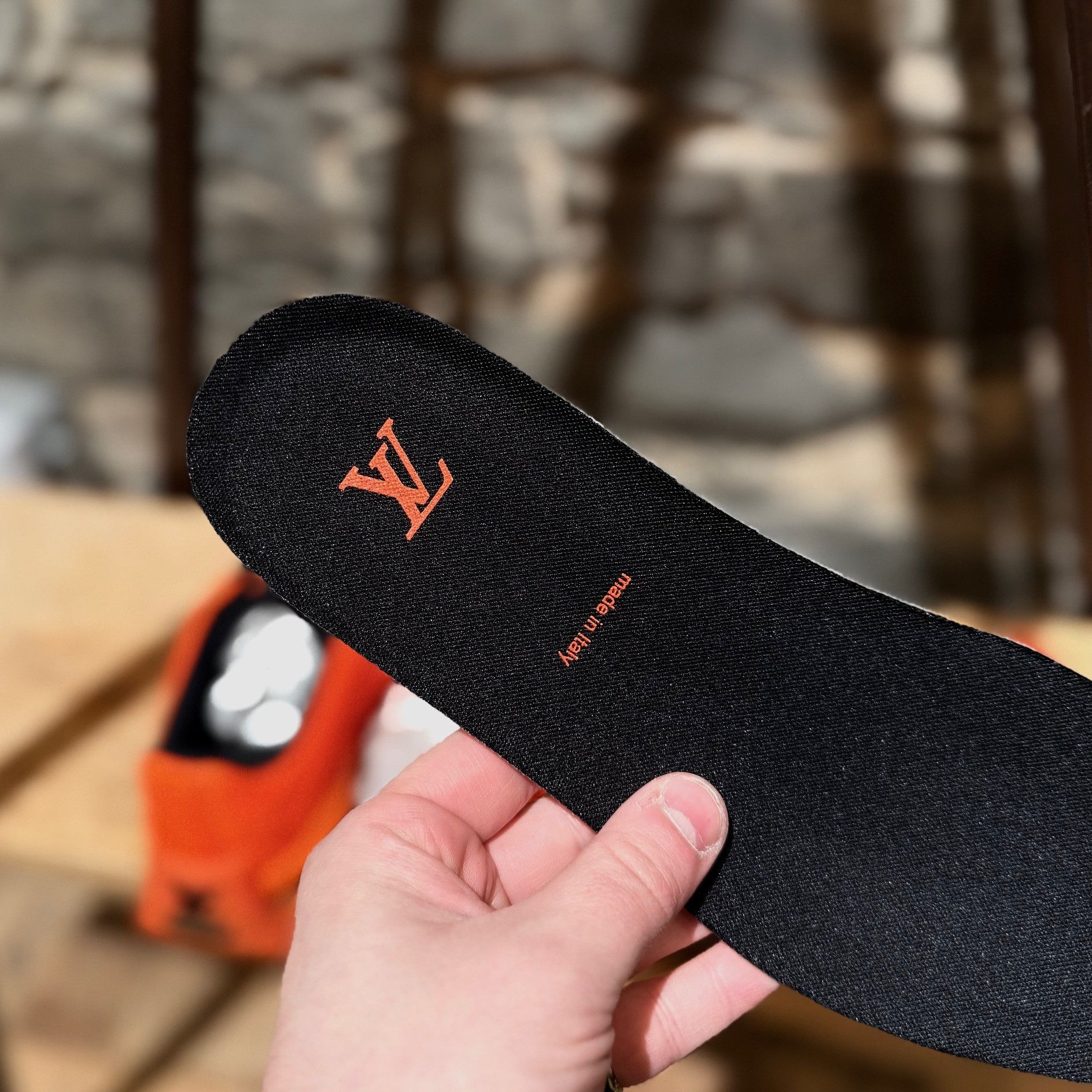 Louis Vuitton Louis Vuitton 2021 Millenium Orange Black Sneakers Size US 8.5 / EU 41-42 - 10 Thumbnail