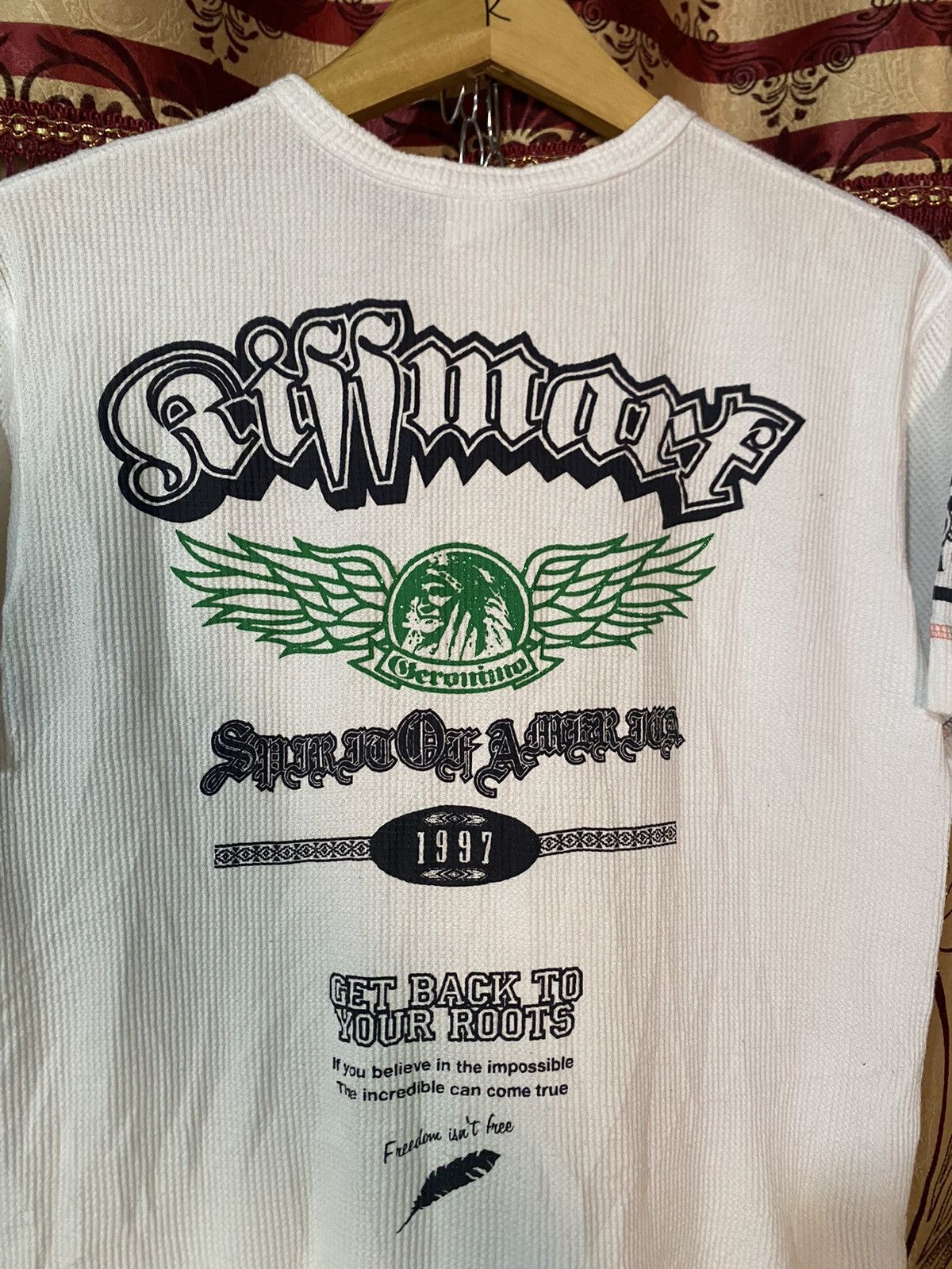 Hysteric Glamour × If Six Was Nine × Japanese Brand Vintage Japanes Kissmark Ifsix Lgb Style Size US L / EU 52-54 / 3 - 5 Thumbnail