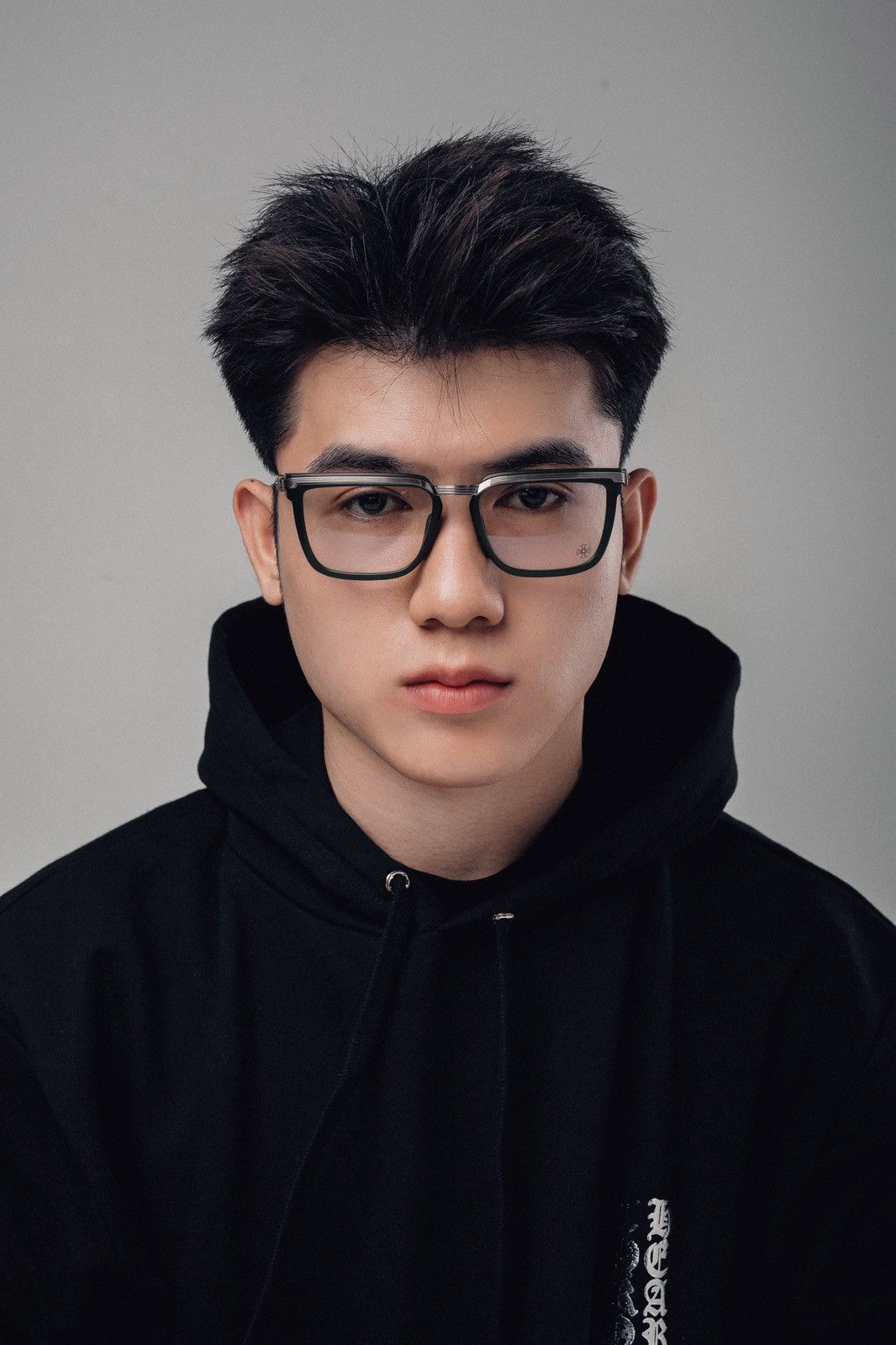 Chrome Hearts CHROME HEARTS TRYDIXAGAIN DARK OLIVE/ANTIQUE SILVER GLASSES Size ONE SIZE - 9 Thumbnail