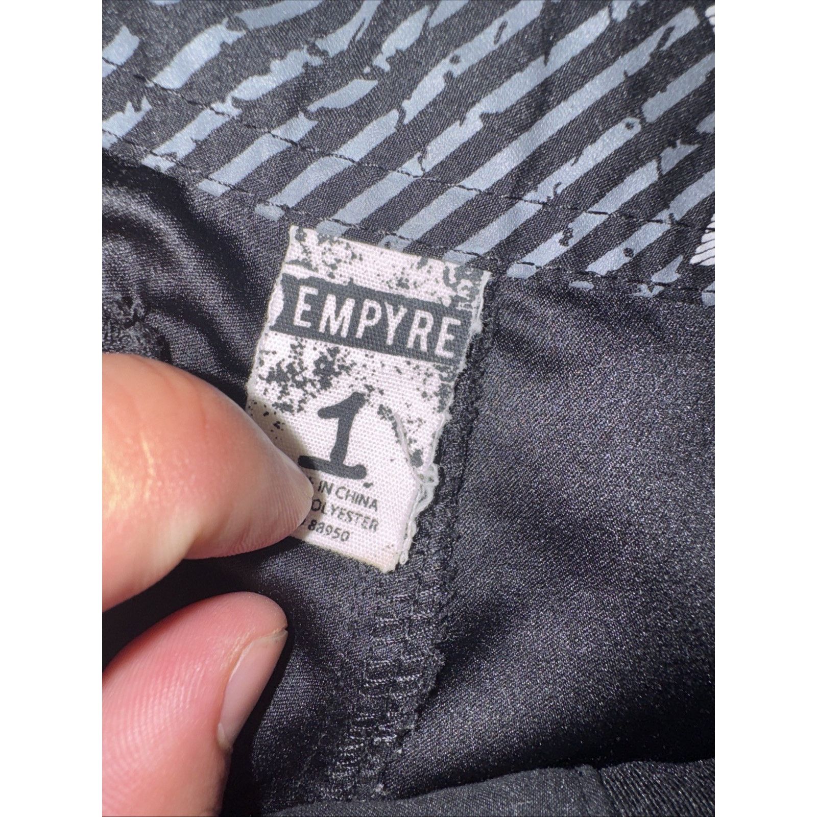 Empyre Empyre Swim Trunks Black 30x10 Size US 30 / EU 46 - 2 Thumbnail