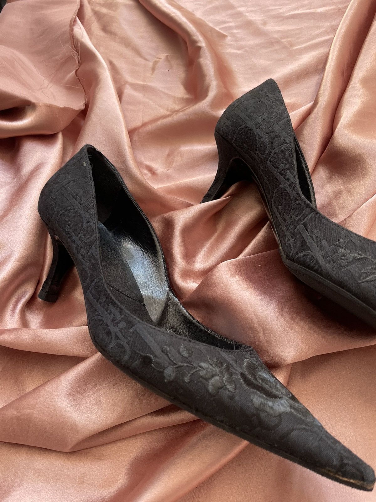 Dior y2k dior monogram heels Size US 6.5 / IT 36.5 - 13 Thumbnail