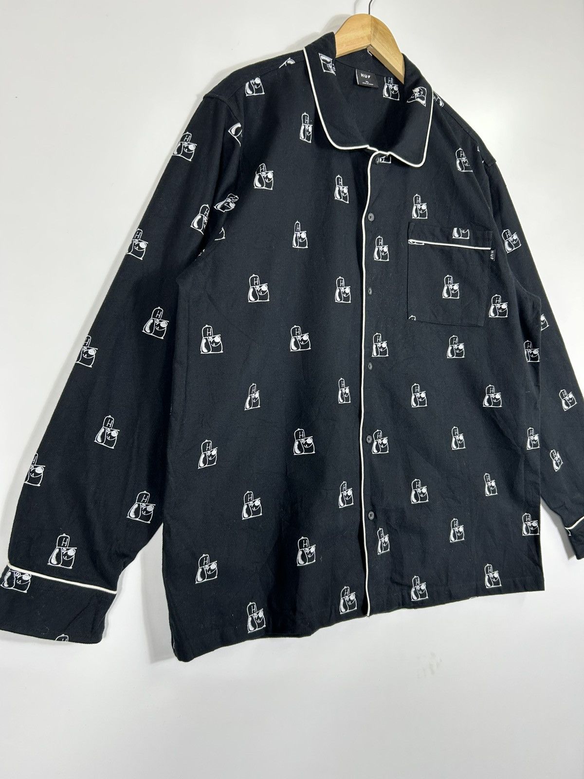 Huf × Sex Skateboards 🔥Huf Button Shirt Jacket Size US XL / EU 56 / 4 - 2 Thumbnail