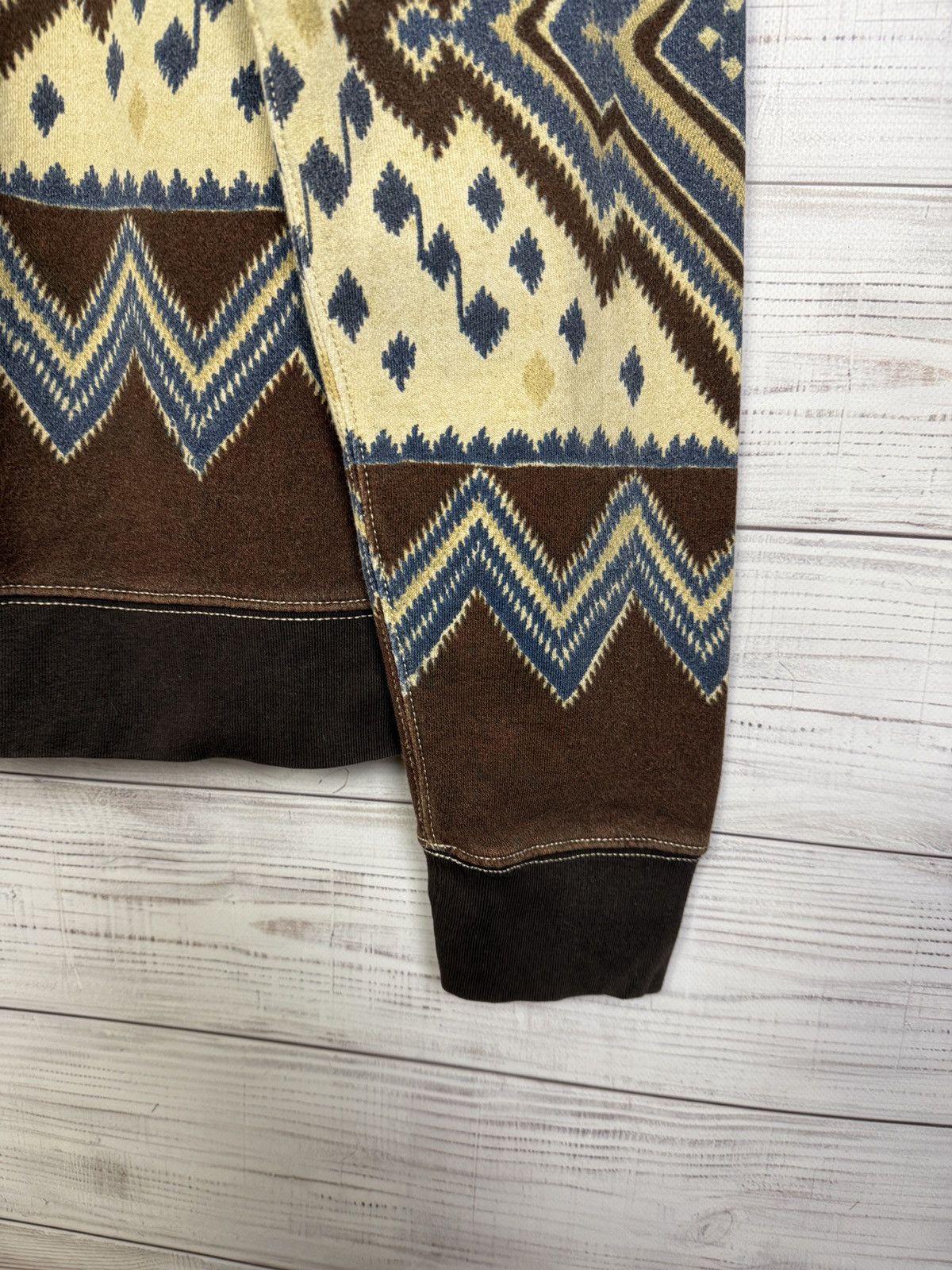 Denim & Supply Ralph Lauren Denim & Supply Ralph Lauren Western Sweatshirt 00s Y2K Size US L / EU 52-54 / 3 - 10 Thumbnail