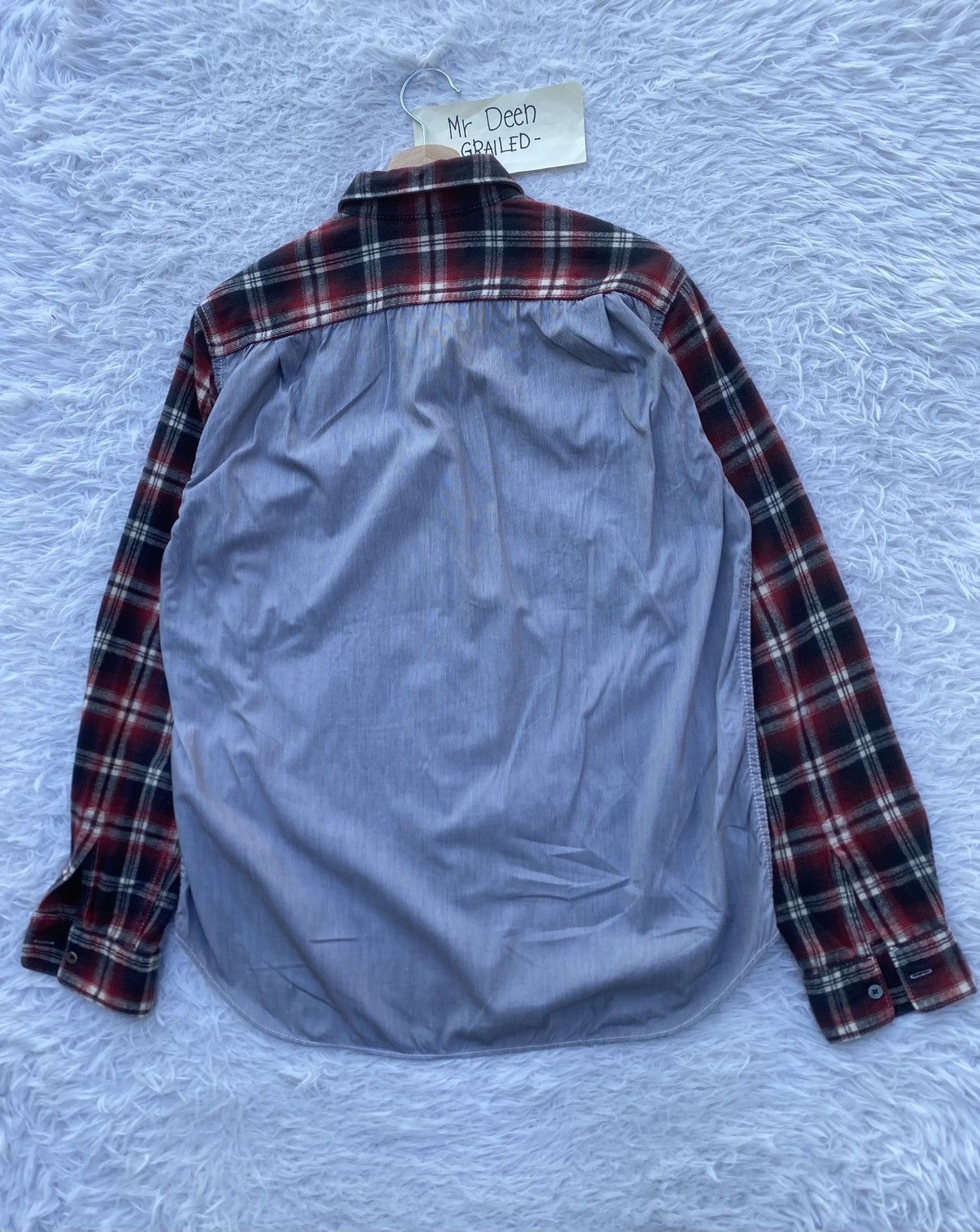 Comme des Garcons Homme Rare Comme Des Garcons Homme Longsleeve Flannel Size US M / EU 48-50 / 2 - 17 Thumbnail