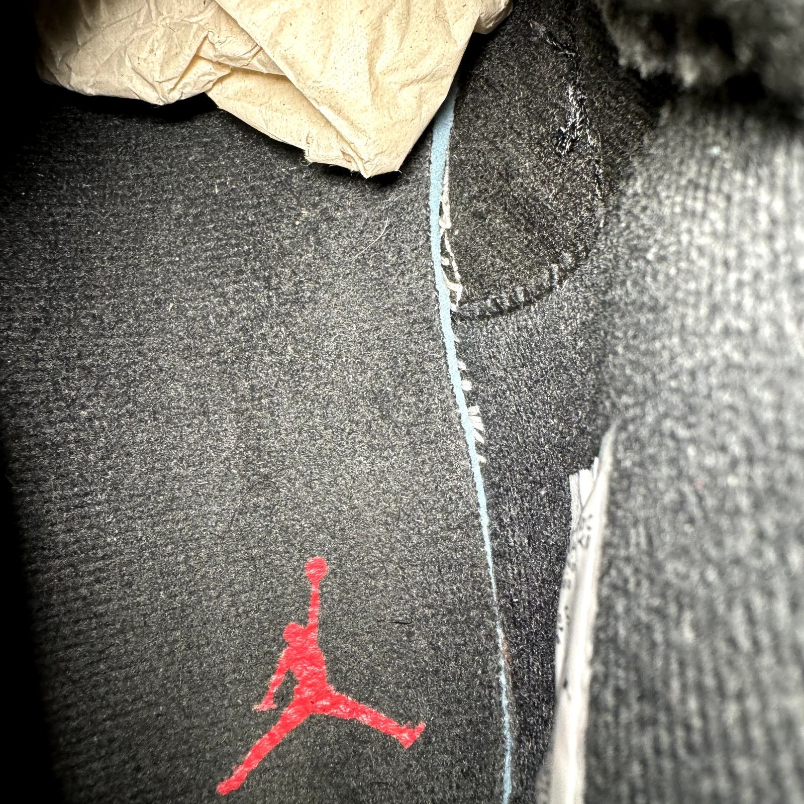 Jordan Brand × Nike Size 5 - Air Jordan 4 Retro SE GS Black Canvas Men's Shoes Size US 5 / EU 37 - 6 Thumbnail