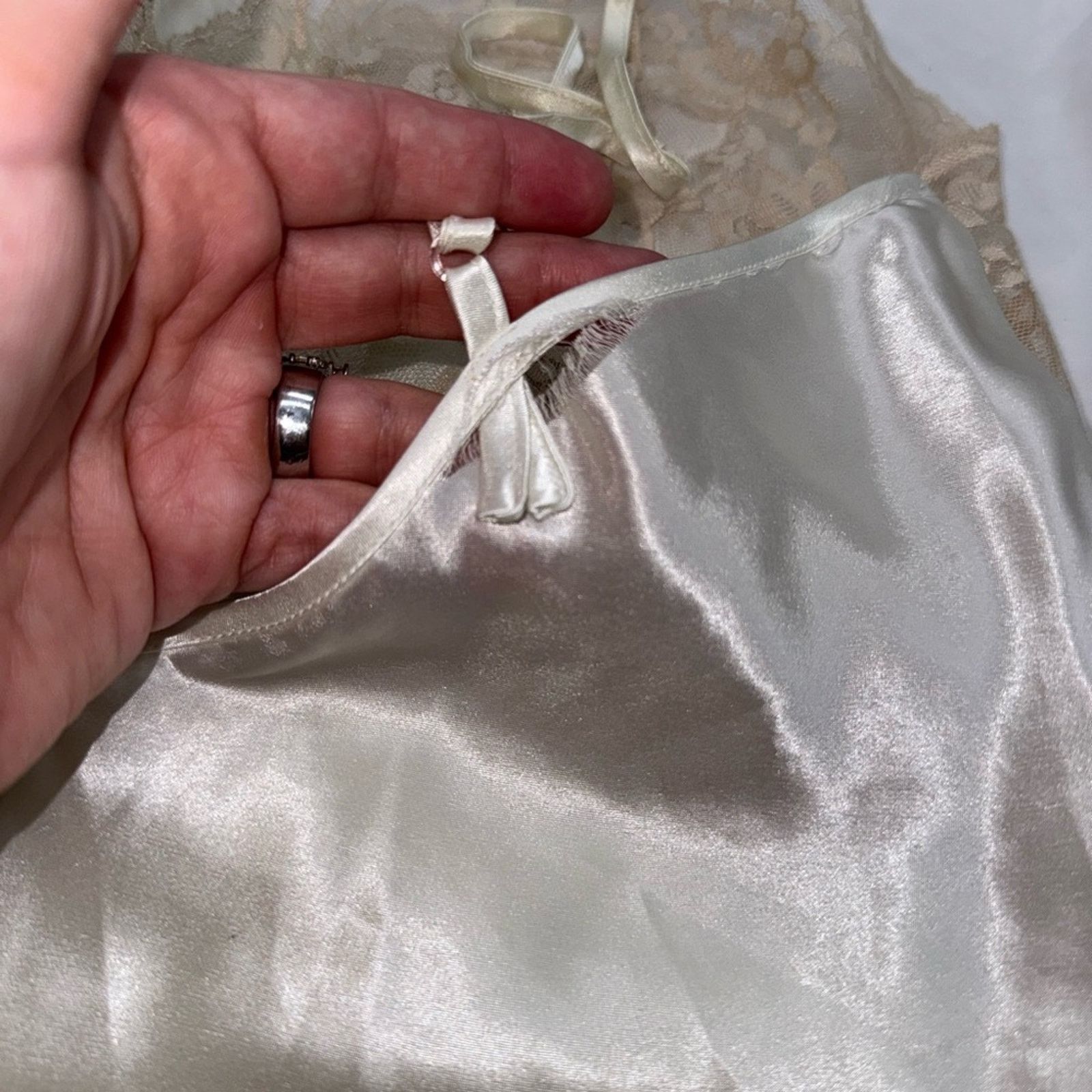 Victoria's Secret VTG gold tag Victorias Secret one piece neglige Size ONE SIZE - 4 Thumbnail