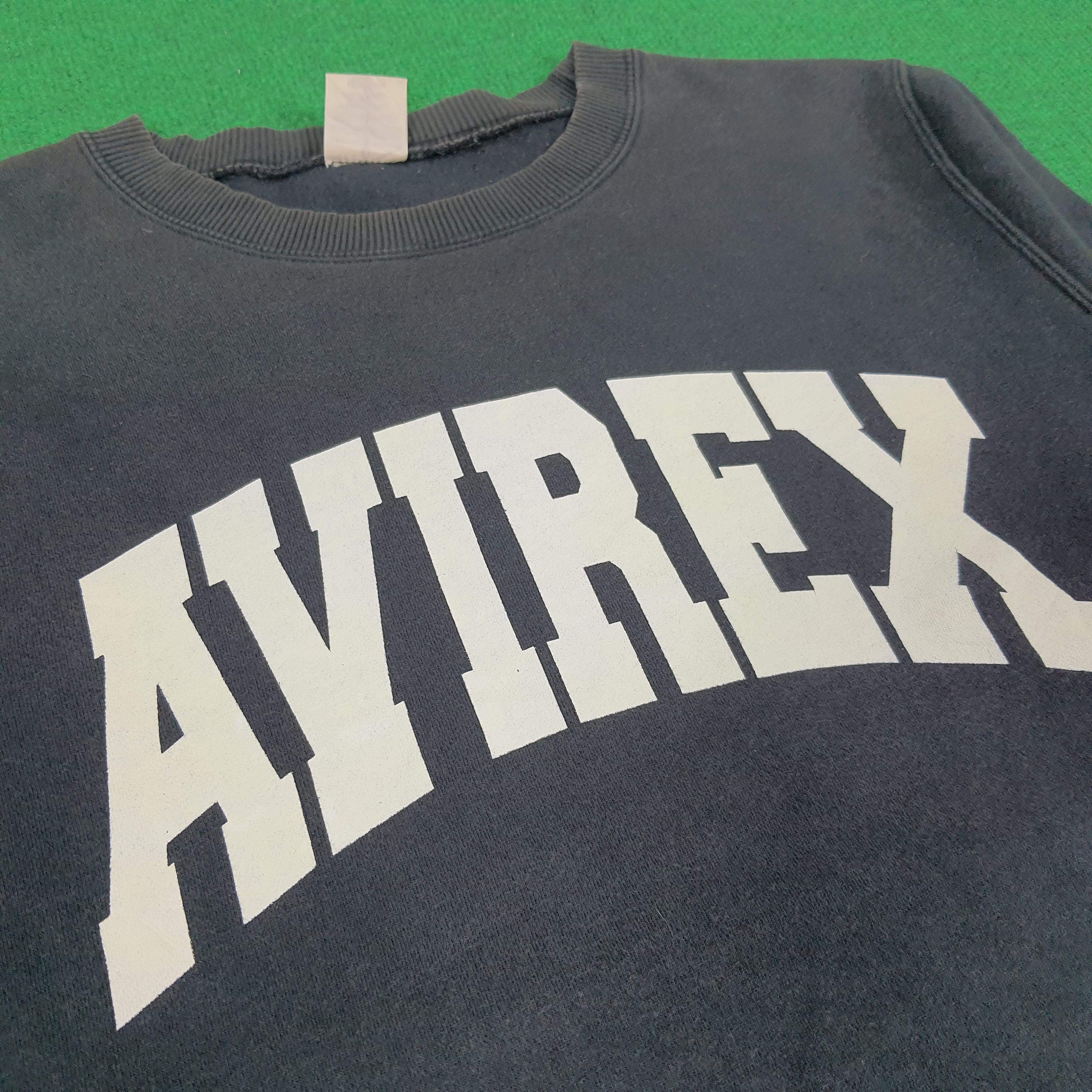 Avirex × Vintage Vintage Avirex Luxury Streetwear Spell Out Sweatshirt Size US S / EU 44-46 / 1 - 2 Thumbnail