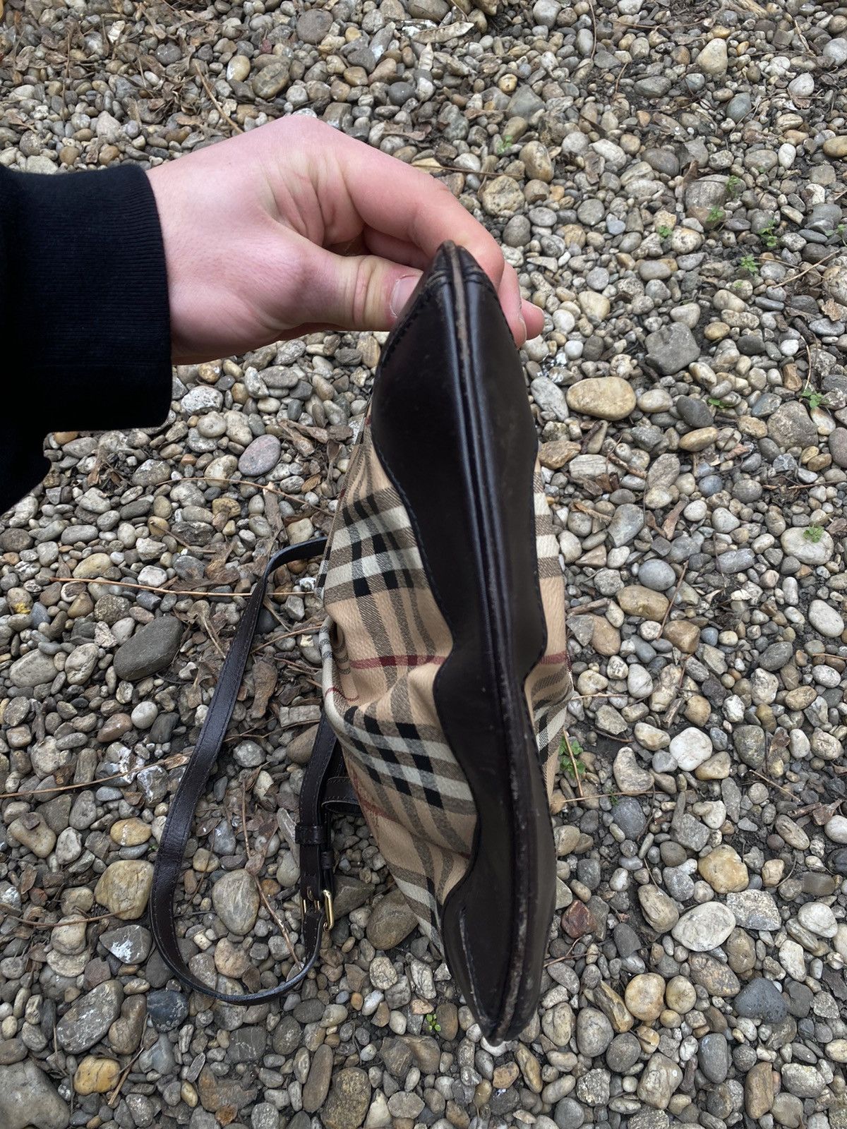 Burberry × Vintage Burberry Nova Check Crossbody Bag Size ONE SIZE - 15 Thumbnail