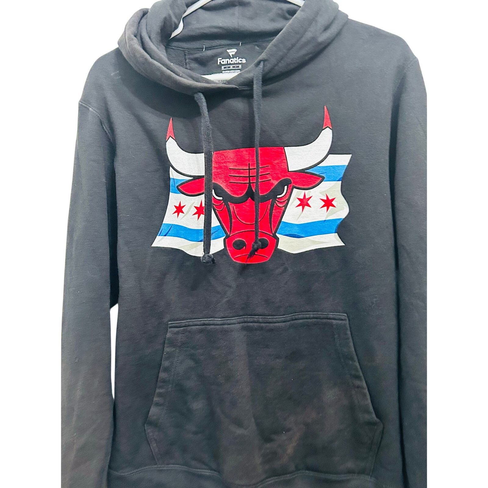 Other Chicago Bulls Chicago Flag Pullover Hoodie Black Medium Size US M / EU 48-50 / 2 - 1 Thumbnail
