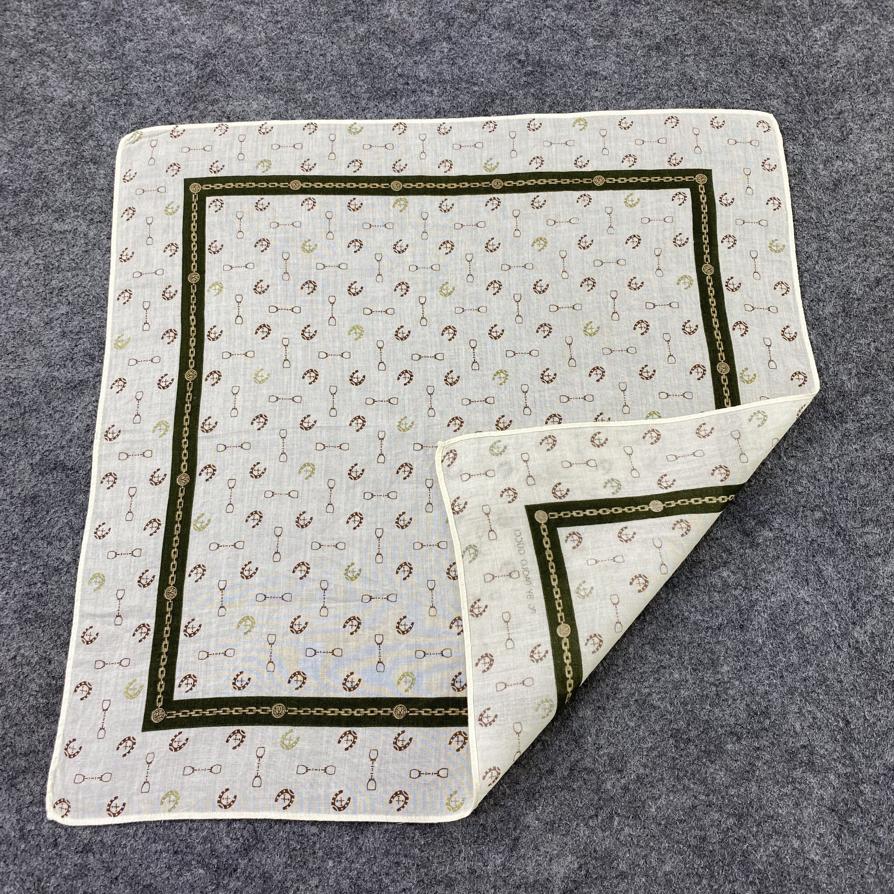 Paolo Gucci Paolo Gucci Handkerchief / Bandana / Neckerchief-B1341 Size ONE SIZE - 5 Thumbnail