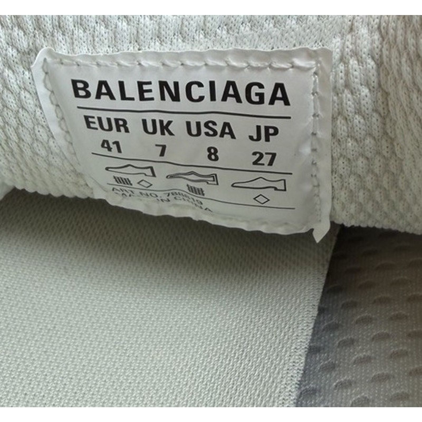 Balenciaga Size 41EU/8US - Balenciaga 3XL Fishnet NEW/RETAIL $1,650! Size US 8 / EU 41 - 11 Thumbnail