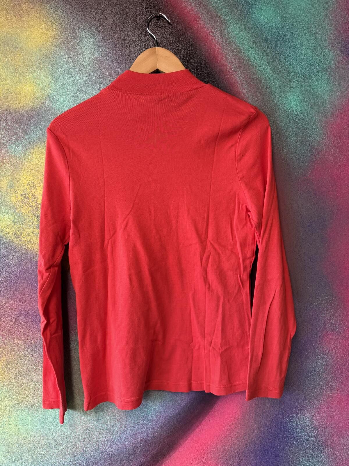 Other Cotton traders red long sleeve mock neck top in size 16 Size XL / US 12-14 / IT 48-50 - 4 Thumbnail